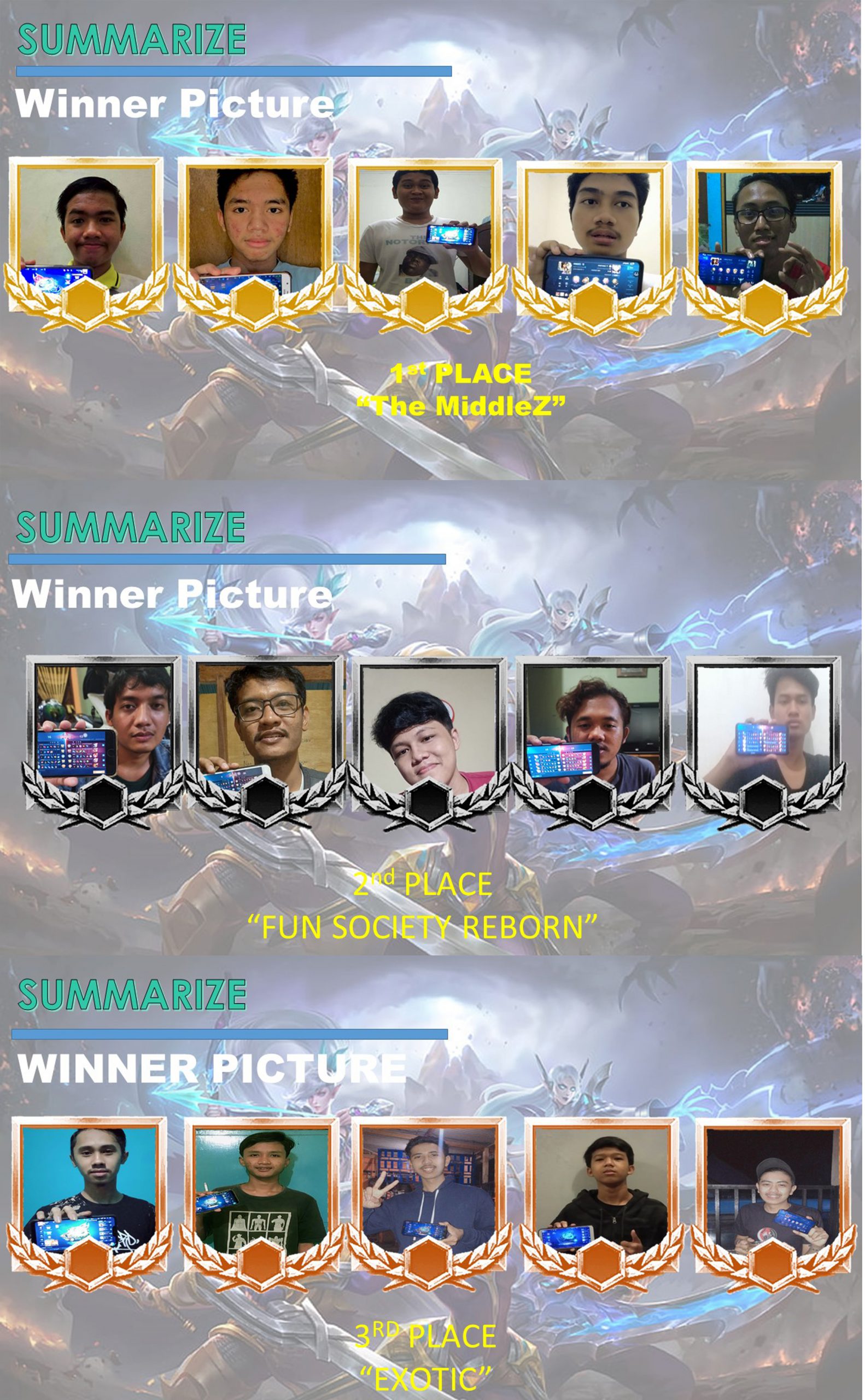 Unmer Malang MLC Sukses Selenggarakan Mobile Legends Online Tournament 2020