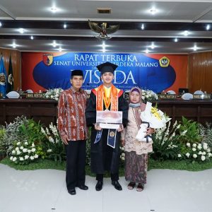 Putra Sampang Raih Predikat Wisudawan Terbaik UNMER Malang Dalam Wisuda Semester GanjilTahun Akademik 2019 – 2020