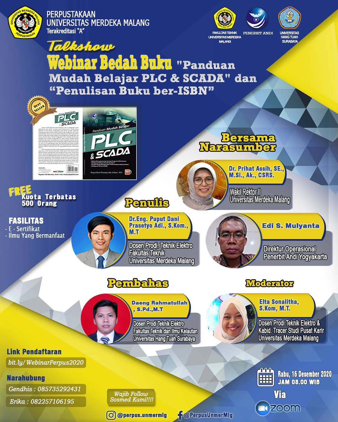 Webinar Bedah Buku ""Panduan Mudah Belajar PLC & SCADA ...