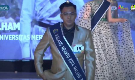 Ahmad Nur Ilham, Mahasiswa FISIP UNMER Malang Raih Gelar Kakang Persahabatan Kota Malang 2021