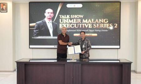 UNMER Malang Executive Series II: Bahas Transformasi SDM bentuk Implementasi Kerja Sama dengan OMRON Manufacturing Indonesia